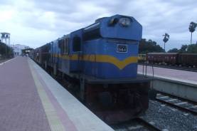 Train  to Jaffna -The railway station in Jaffna is being reconstructed by the Sri Lanka after 30 years of Conflict benfiting the people of North Rights AAN 