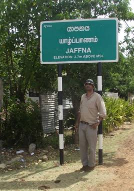 Srimal Fernando at Jaffna